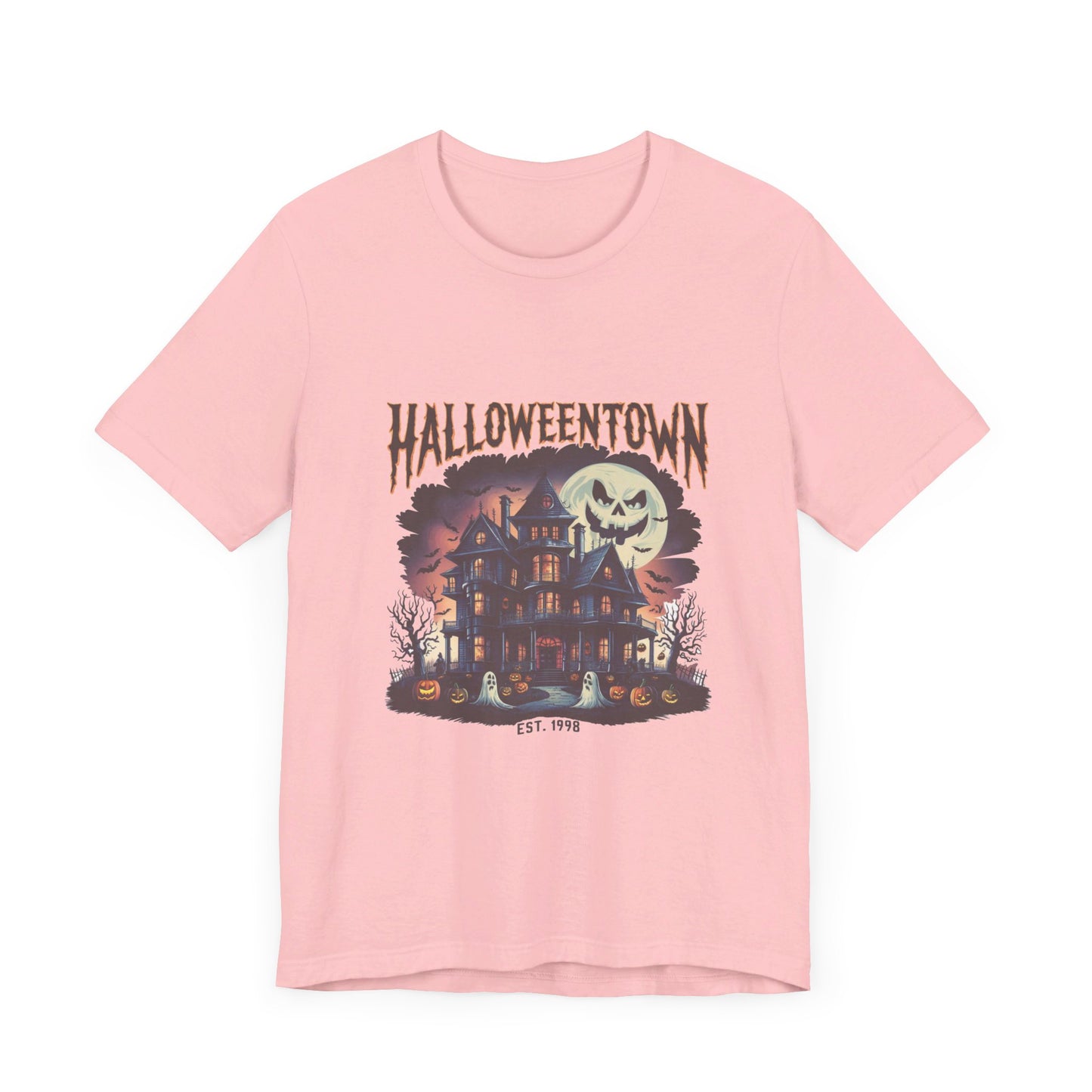 Halloweentown Est 1998 shirt, Halloweentown University, Retro Halloweentown shirt, Fall shirt, Halloween shirt, Unisex Jersey Short Sleeve Tee