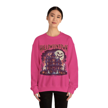 Halloweentown Est 1998 Sweatshirt, Halloweentown University, Retro Halloweentown Sweatshirt, Fall, Unisex Heavy Blend™ Crewneck Sweatshirt