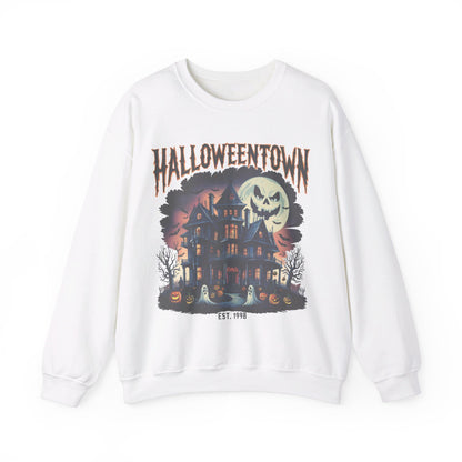 Halloweentown Est 1998 Sweatshirt, Halloweentown University, Retro Halloweentown Sweatshirt, Fall, Unisex Heavy Blend™ Crewneck Sweatshirt