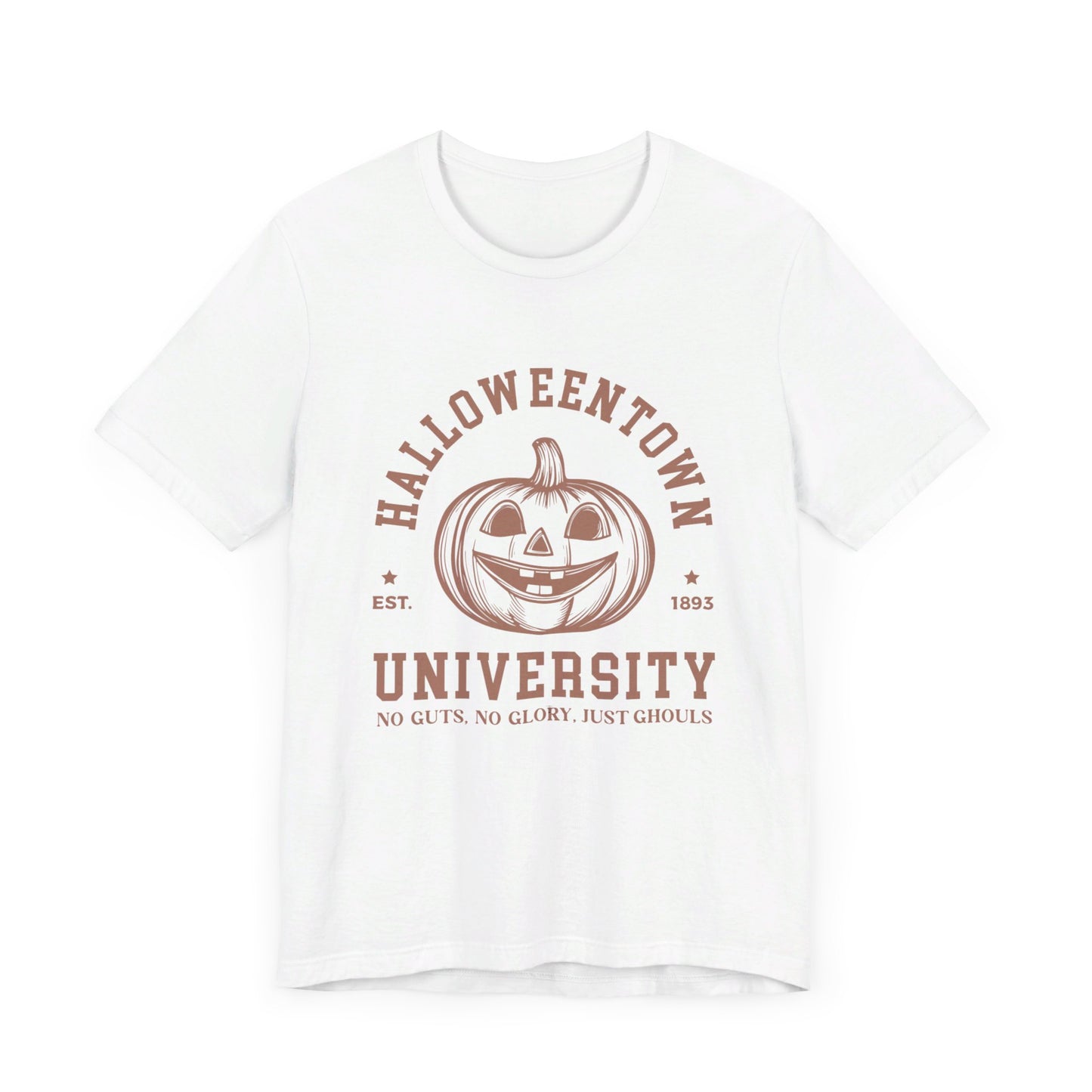 Bella Canvas Tee, Halloween Town University, Spooky Shirt, Halloween Shirt, Pumpkin Unisex Jersey Short Sleeve Tee