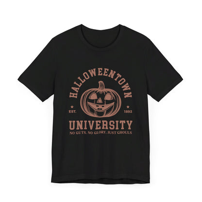 Bella Canvas Tee, Halloween Town University, Spooky Shirt, Halloween Shirt, Pumpkin Unisex Jersey Short Sleeve Tee