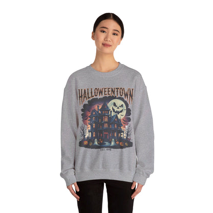 Halloweentown Est 1998 Sweatshirt, Halloweentown University, Retro Halloweentown Sweatshirt, Fall, Unisex Heavy Blend™ Crewneck Sweatshirt