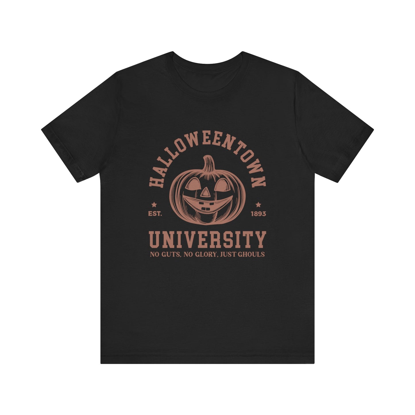 Bella Canvas Tee, Halloween Town University, Spooky Shirt, Halloween Shirt, Pumpkin Unisex Jersey Short Sleeve Tee