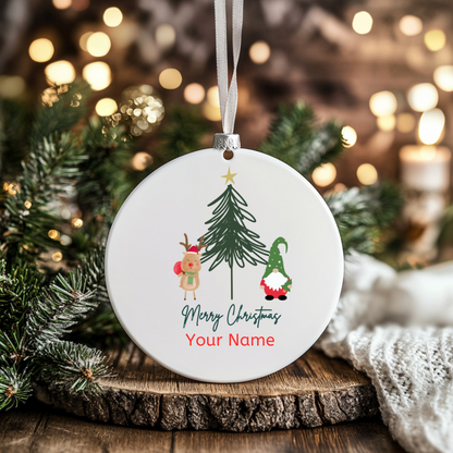 Personalized Family Christmas Ornaments