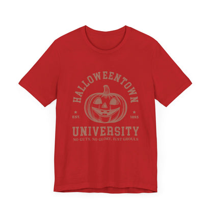 Bella Canvas Tee, Halloween Town University, Spooky Shirt, Halloween Shirt, Pumpkin Unisex Jersey Short Sleeve Tee