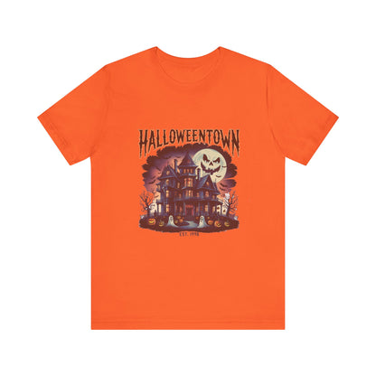 Halloweentown Est 1998 shirt, Halloweentown University, Retro Halloweentown shirt, Fall shirt, Halloween shirt, Unisex Jersey Short Sleeve Tee