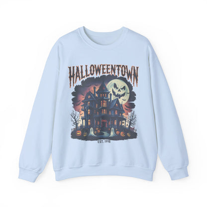 Halloweentown Est 1998 Sweatshirt, Halloweentown University, Retro Halloweentown Sweatshirt, Fall, Unisex Heavy Blend™ Crewneck Sweatshirt