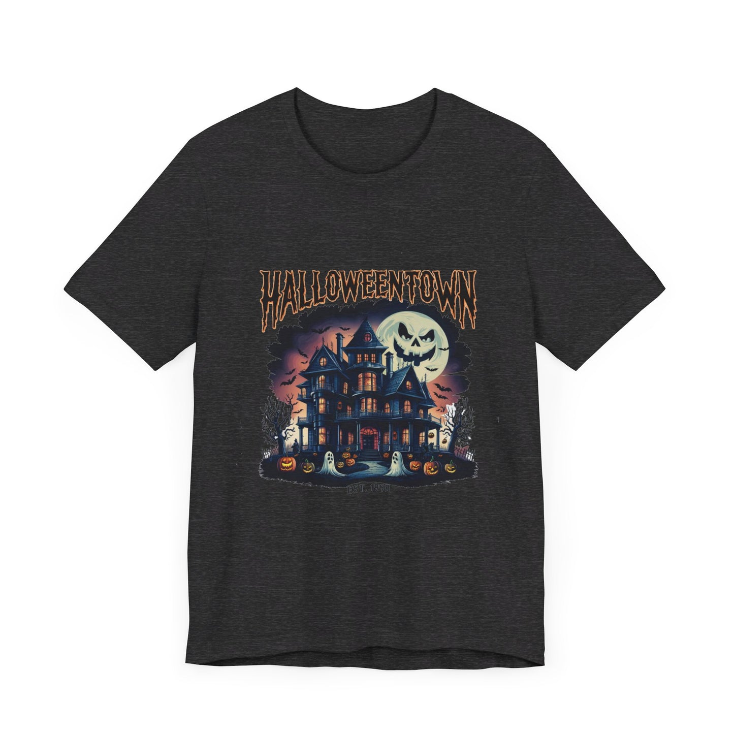 Halloweentown Est 1998 shirt, Halloweentown University, Retro Halloweentown shirt, Fall shirt, Halloween shirt, Unisex Jersey Short Sleeve Tee