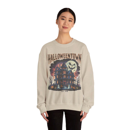 Halloweentown Est 1998 Sweatshirt, Halloweentown University, Retro Halloweentown Sweatshirt, Fall, Unisex Heavy Blend™ Crewneck Sweatshirt