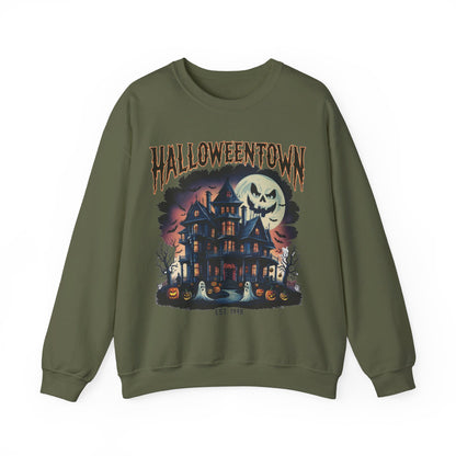 Halloweentown Est 1998 Sweatshirt, Halloweentown University, Retro Halloweentown Sweatshirt, Fall, Unisex Heavy Blend™ Crewneck Sweatshirt