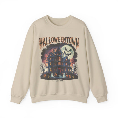 Halloweentown Est 1998 Sweatshirt, Halloweentown University, Retro Halloweentown Sweatshirt, Fall, Unisex Heavy Blend™ Crewneck Sweatshirt