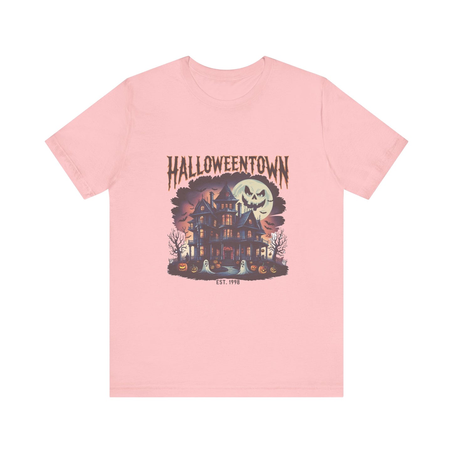 Halloweentown Est 1998 shirt, Halloweentown University, Retro Halloweentown shirt, Fall shirt, Halloween shirt, Unisex Jersey Short Sleeve Tee