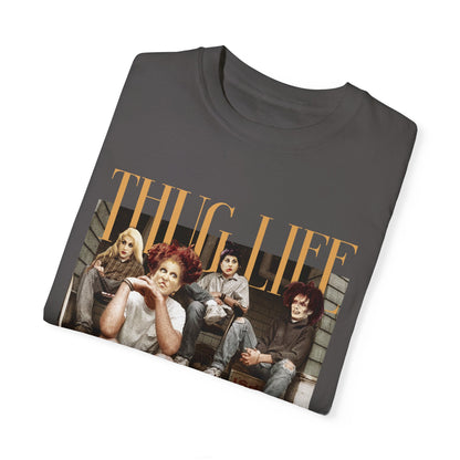 Unisex Garment-Dyed Thug Life Halloween Shirt Hocus Pocus