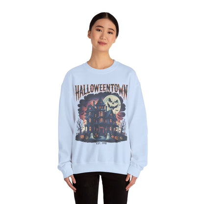 Halloweentown Est 1998 Sweatshirt, Halloweentown University, Retro Halloweentown Sweatshirt, Fall, Unisex Heavy Blend™ Crewneck Sweatshirt