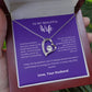 Perfect Gift From Husband to Wife | Forever Heart Necklace for Wife | From The Moment I Met You