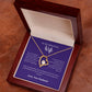 Perfect Gift From Husband to Wife | Forever Heart Necklace for Wife | From The Moment I Met You