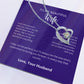 Perfect Gift From Husband to Wife | Forever Heart Necklace for Wife | From The Moment I Met You