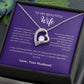 Perfect Gift From Husband to Wife | Forever Heart Necklace for Wife | From The Moment I Met You