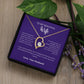 Perfect Gift From Husband to Wife | Forever Heart Necklace for Wife | From The Moment I Met You